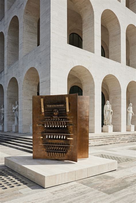 fendi colosseo quadrato cinema|Mostra di Pomodoro al Colosseo Quadrato di Roma.